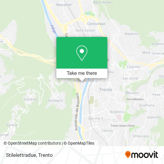 Stilelettradue map