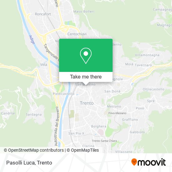 Pasolli Luca map