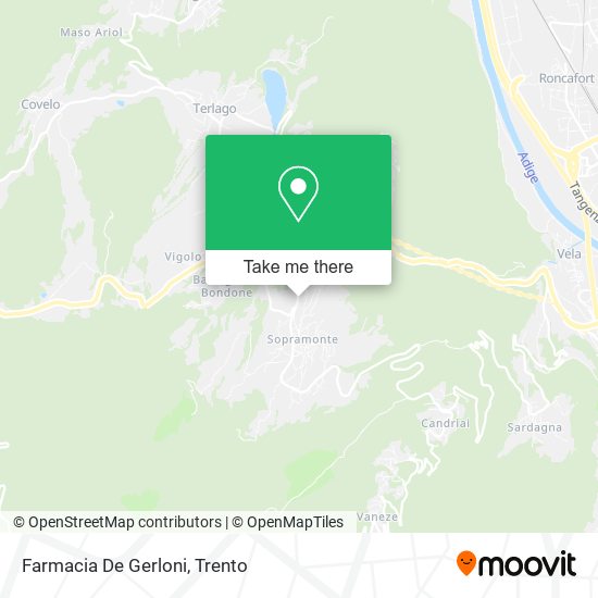 Farmacia De Gerloni map
