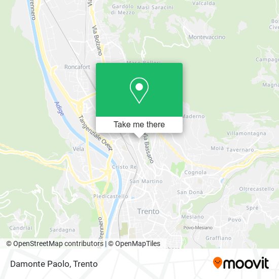 Damonte Paolo map