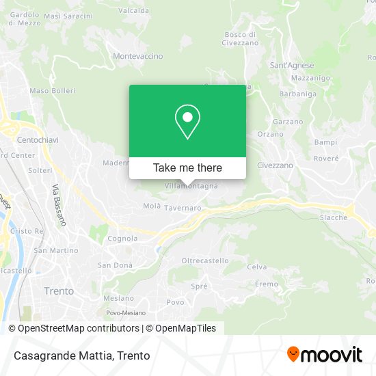 Casagrande Mattia map