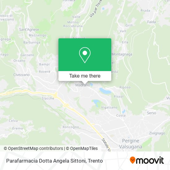 Parafarmacia Dotta Angela Sittoni map