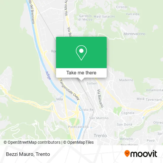 Bezzi Mauro map