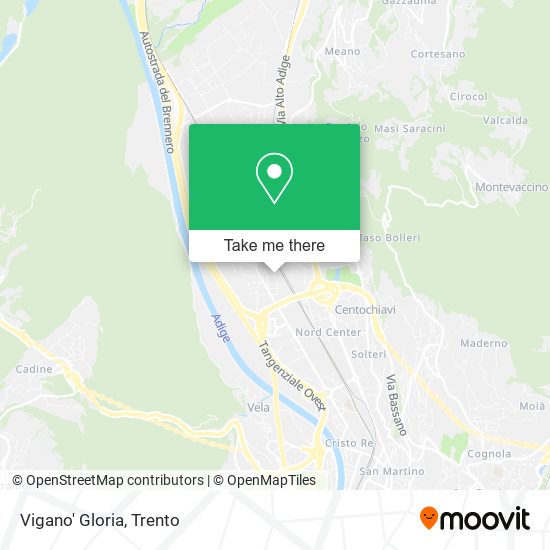Vigano' Gloria map