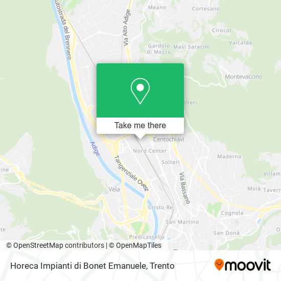 Horeca Impianti di Bonet Emanuele map