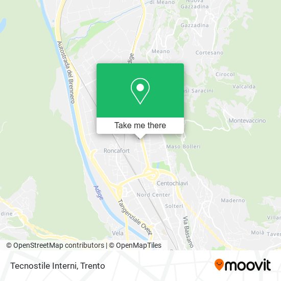 Tecnostile Interni map