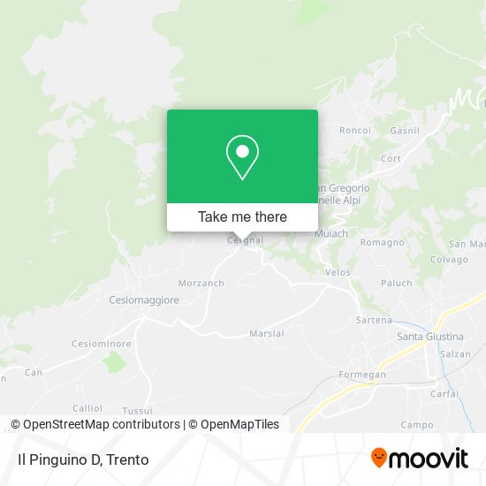 Il Pinguino D map