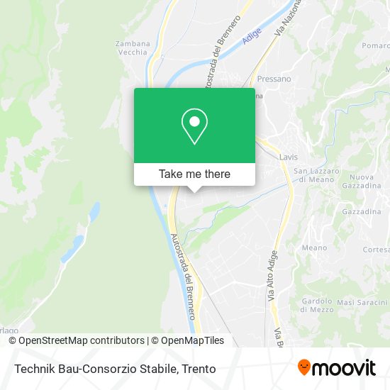 Technik Bau-Consorzio Stabile map