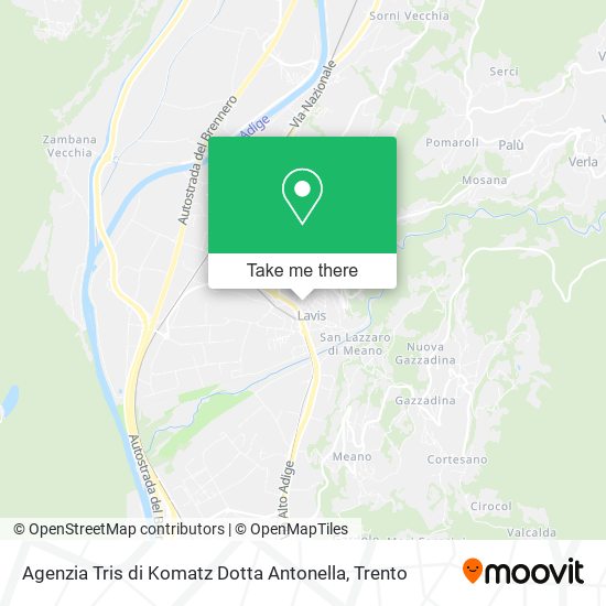 Agenzia Tris di Komatz Dotta Antonella map