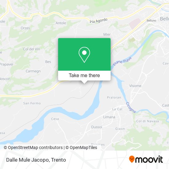 Dalle Mule Jacopo map