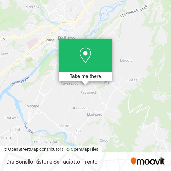 Dra Bonello Ristone Serragiotto map