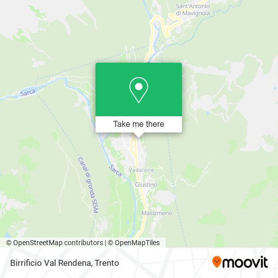 Birrificio Val Rendena map