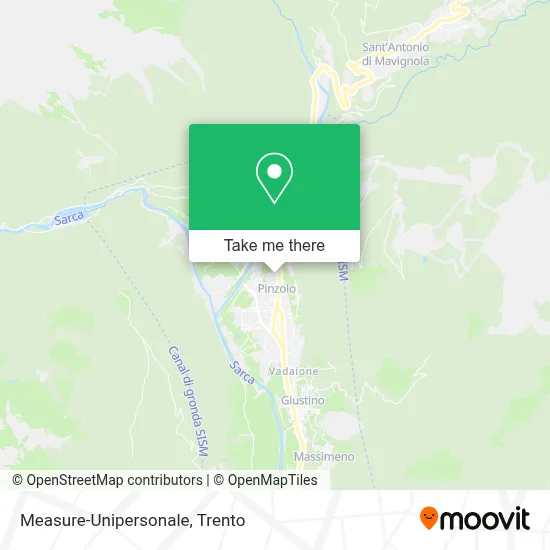 Measure-Unipersonale map