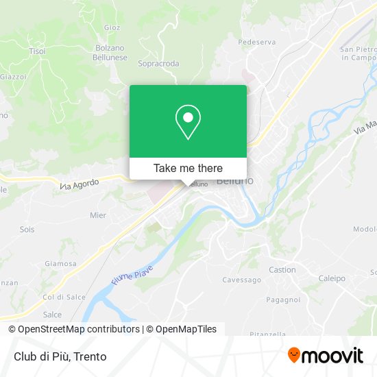 Club di Più map