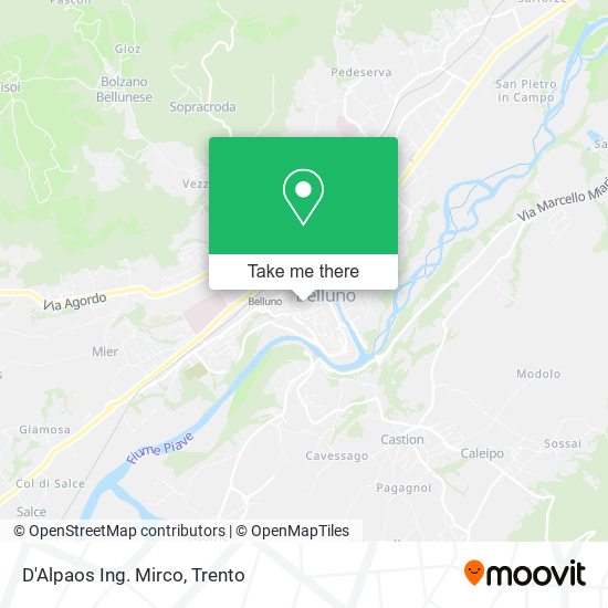 D'Alpaos Ing. Mirco map