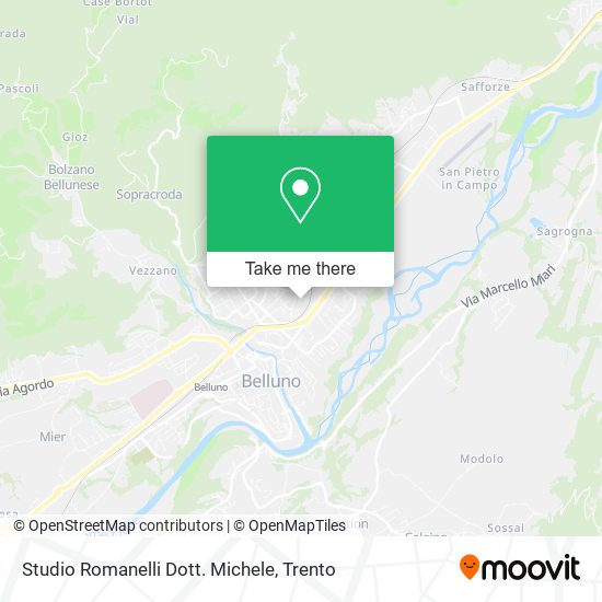 Studio Romanelli Dott. Michele map