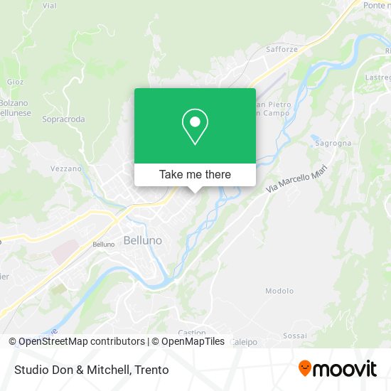 Studio Don & Mitchell map