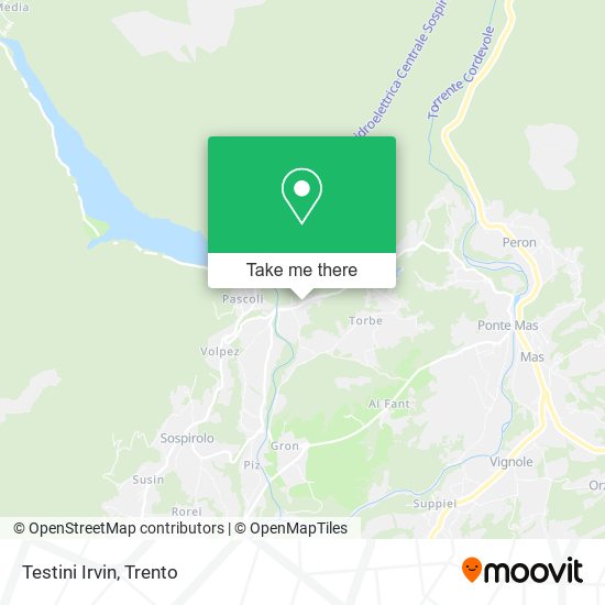 Testini Irvin map