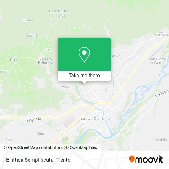 Ellittica Semplificata map