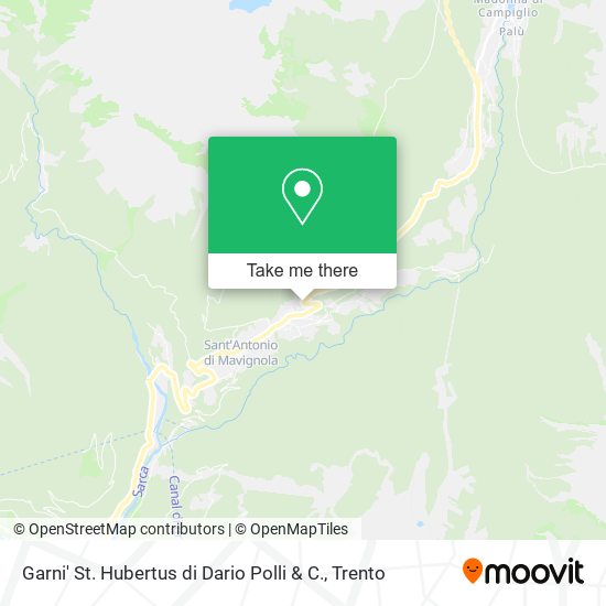 Garni' St. Hubertus di Dario Polli & C. map