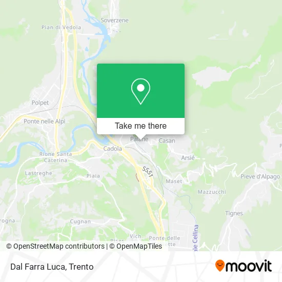 Dal Farra Luca map