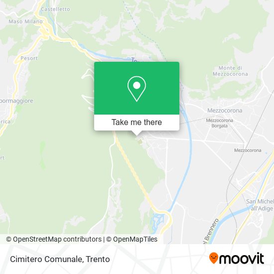 Cimitero Comunale map