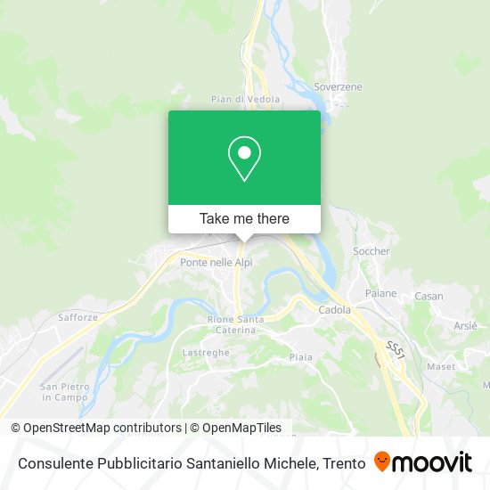 Consulente Pubblicitario Santaniello Michele map