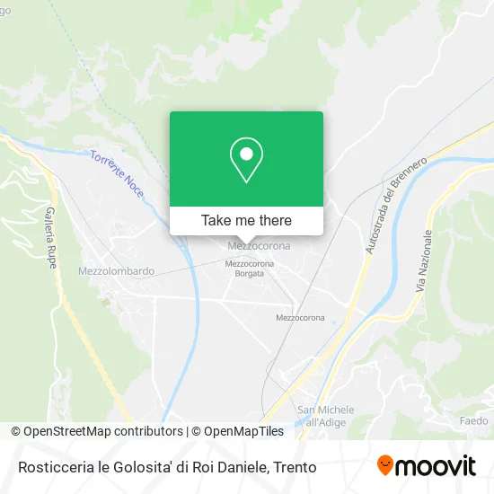 Rosticceria le Golosita' di Roi Daniele map