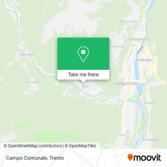 Campo Comunale map