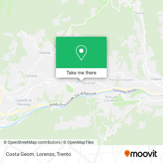 Costa Geom. Lorenzo map