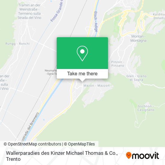 Wallerparadies des Kinzer Michael Thomas & Co. map