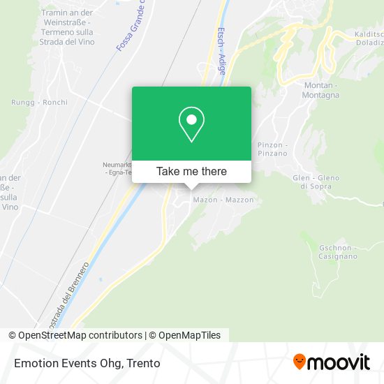 Emotion Events Ohg map