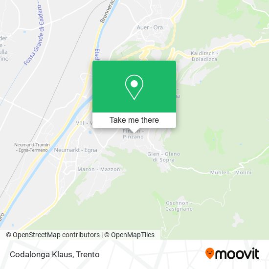 Codalonga Klaus map