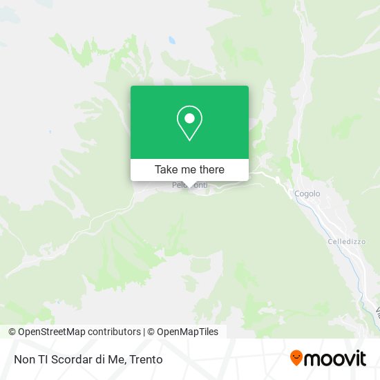 Non TI Scordar di Me map