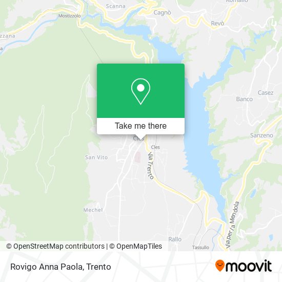 Rovigo Anna Paola map