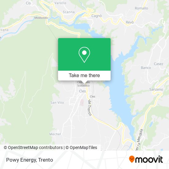 Powy Energy map