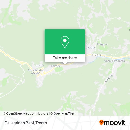 Pellegrinon Bepi map