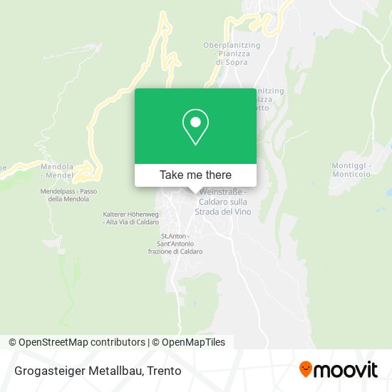 Grogasteiger Metallbau map