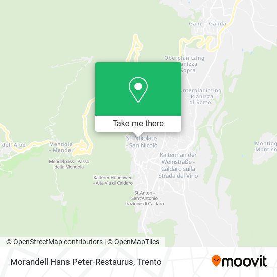 Morandell Hans Peter-Restaurus map