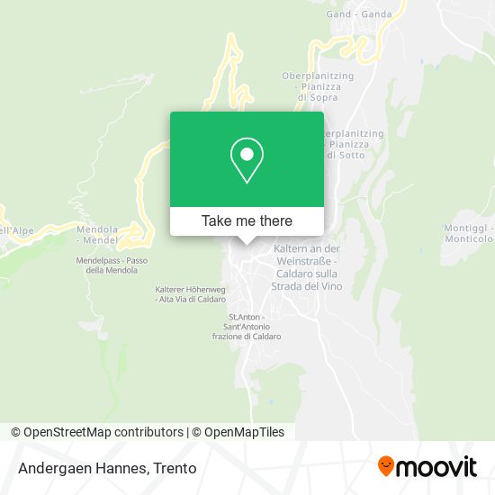 Andergaen Hannes map
