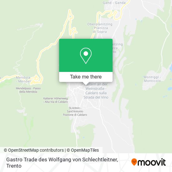 Gastro Trade des Wolfgang von Schlechtleitner map