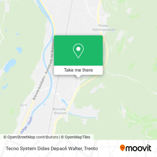 Tecno System Dides Depaoli Walter map