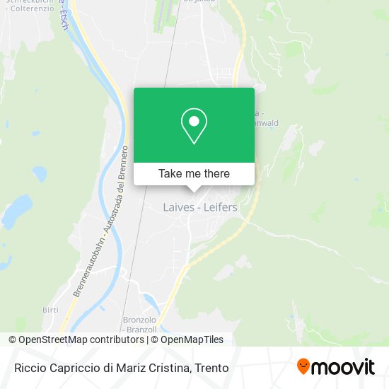 Riccio Capriccio di Mariz Cristina map