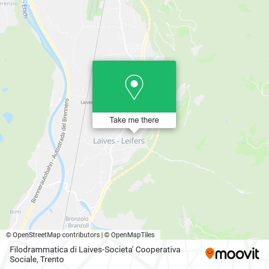 Filodrammatica di Laives-Societa' Cooperativa Sociale map