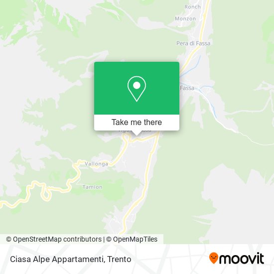 Ciasa Alpe Appartamenti map