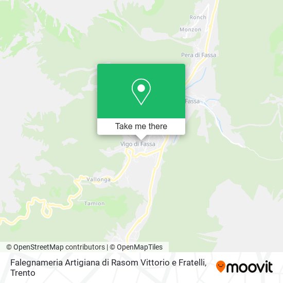 Falegnameria Artigiana di Rasom Vittorio e Fratelli map