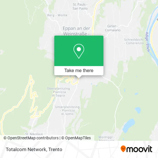 Totalcom Network map