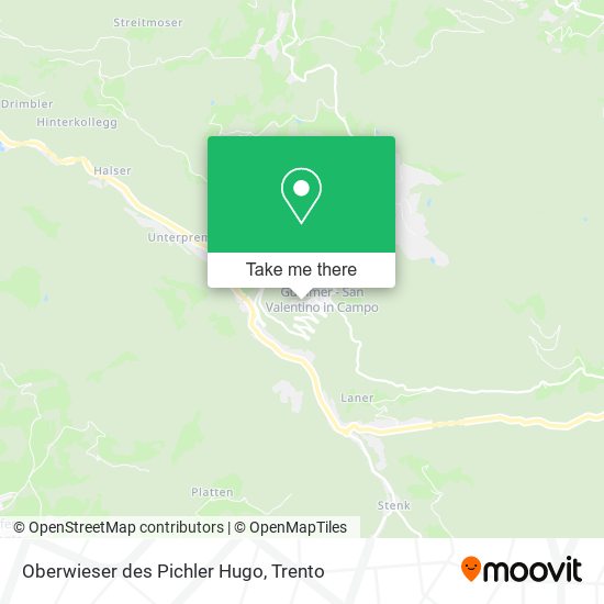 Oberwieser des Pichler Hugo map