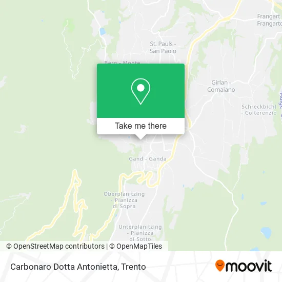 Carbonaro Dotta Antonietta map