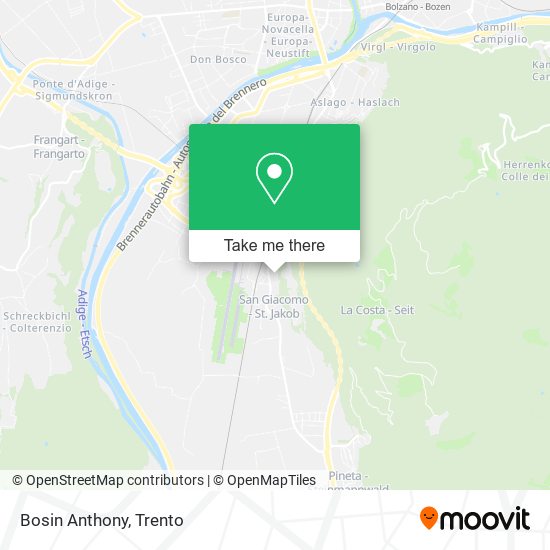 Bosin Anthony map